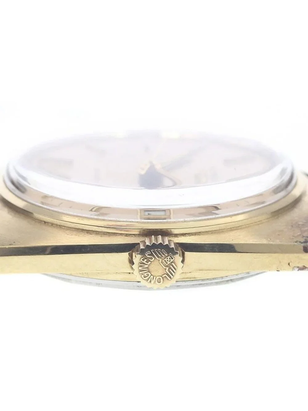 LONGINES Date cal.L890.1 gold Dial Automatic Men's Watch_961180
